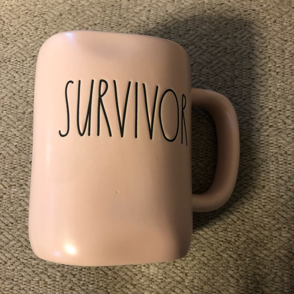 Rae Dunn Matte Pink Survivor